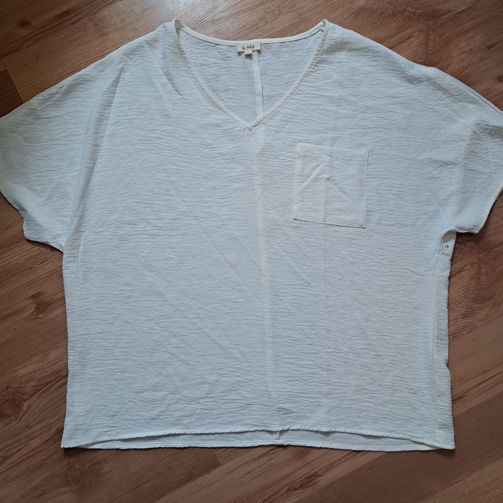 La Miel L White top